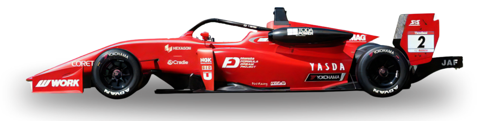 戸田レーシング スーパーフォーミュラライツ レーシングカー